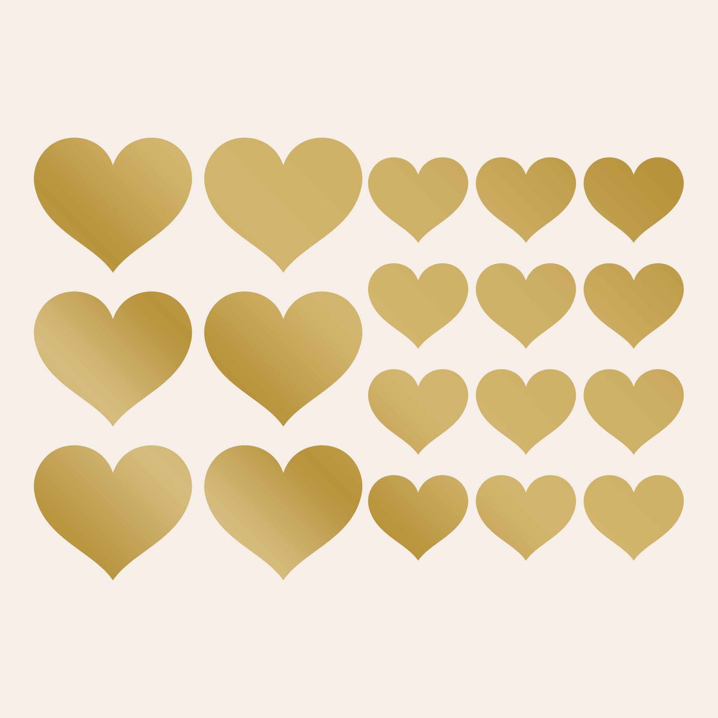 Simple Icon Iron-on Sticker Pack