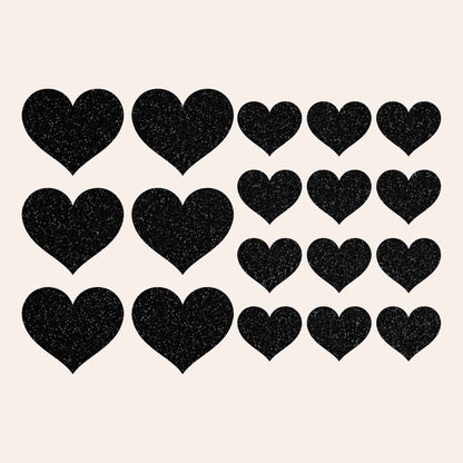 Simple Icon Iron-on Sticker Pack