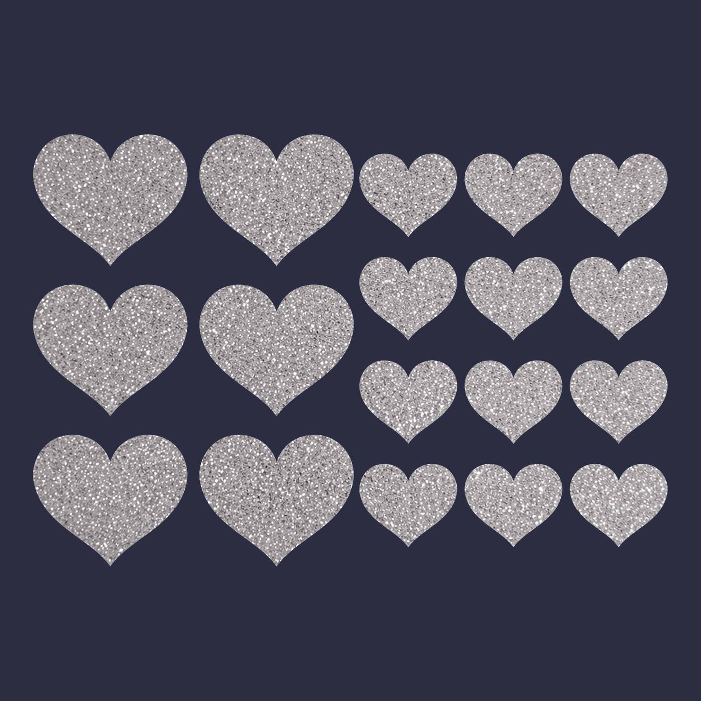 Simple Icon Iron-on Sticker Pack