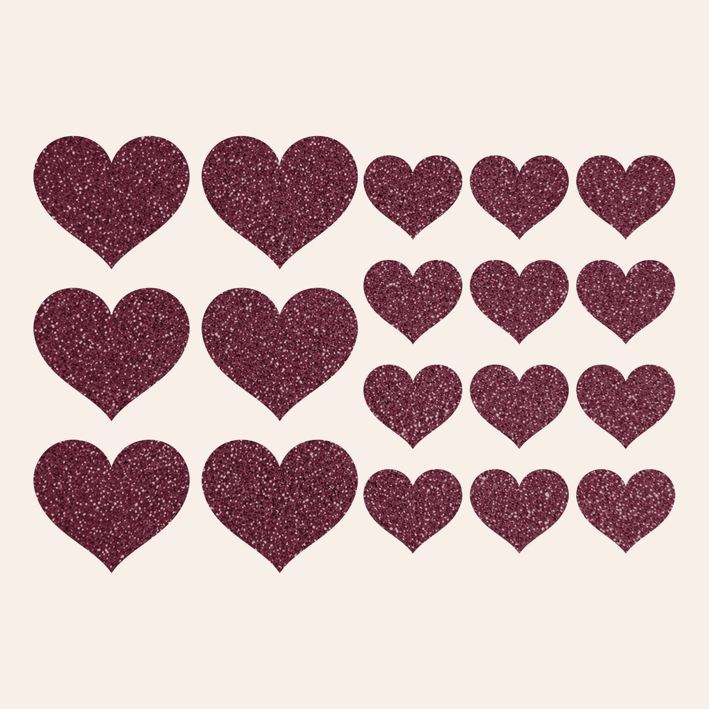 Simple Icon Iron-on Sticker Pack