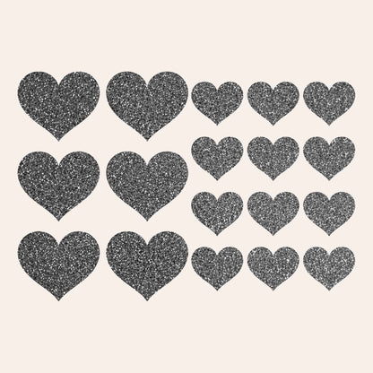 Simple Icon Iron-on Sticker Pack