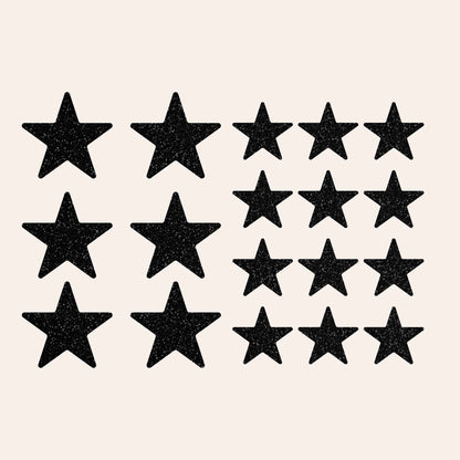 Simple Icon Iron-on Sticker Pack