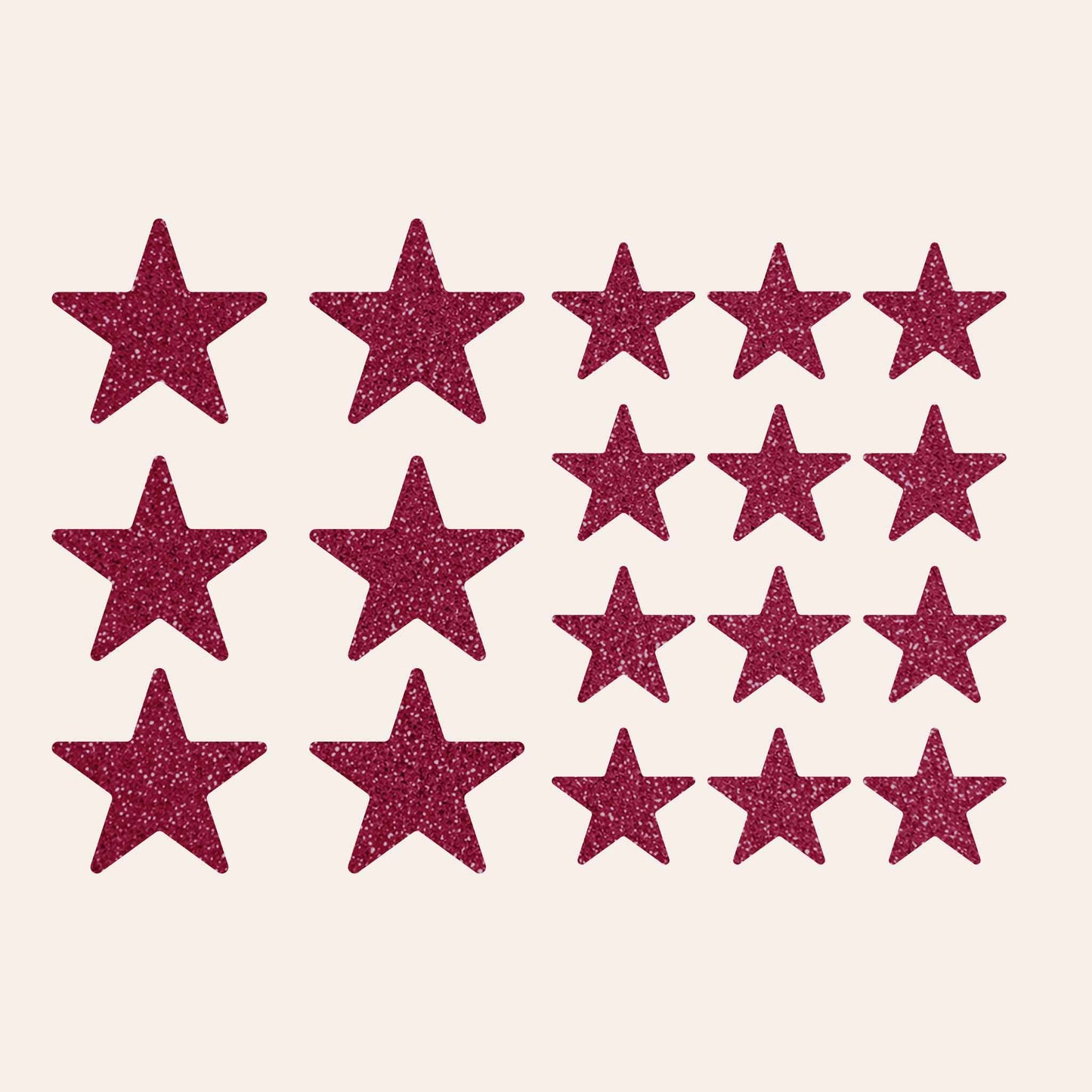 Simple Icon Iron-on Sticker Pack