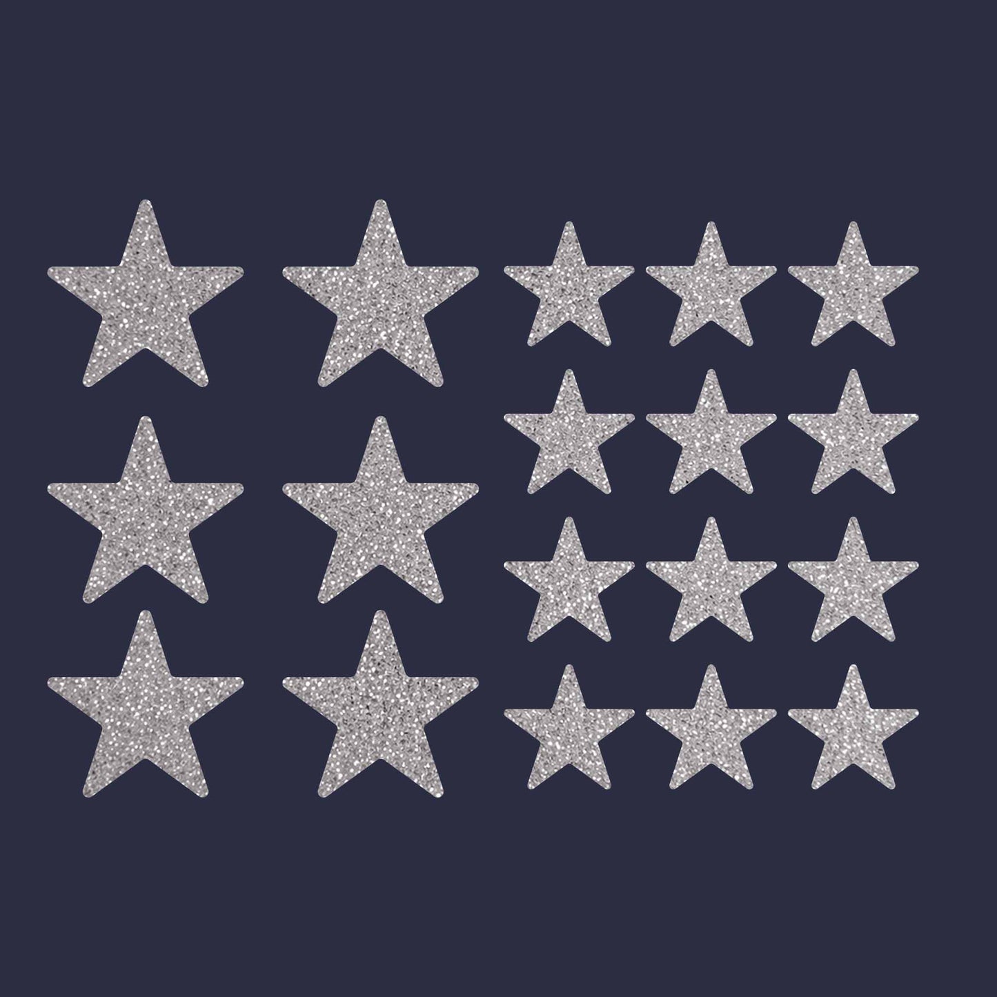Simple Icon Iron-on Sticker Pack
