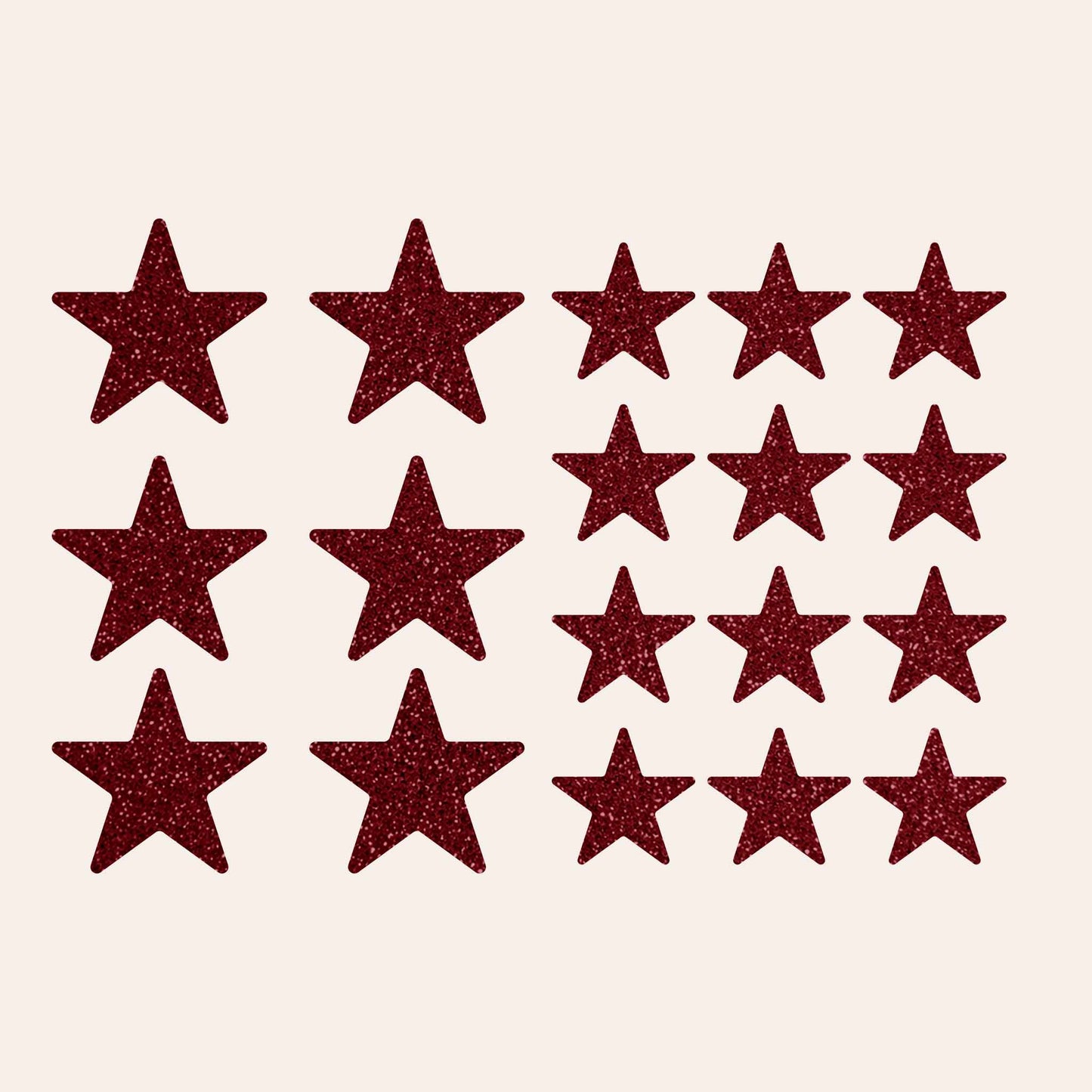 Simple Icon Iron-on Sticker Pack