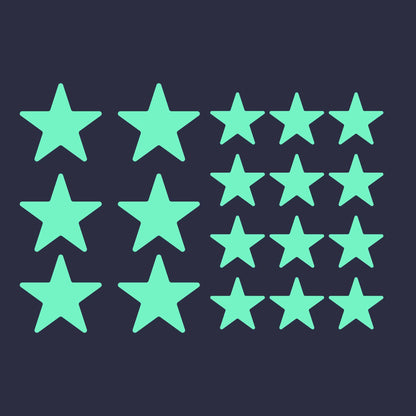 Simple Icon Iron-on Sticker Pack
