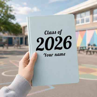Custom Leavers – "Class of 2026" – Notebook Vinyl