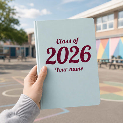 Custom Leavers – "Class of 2026" – Notebook Vinyl