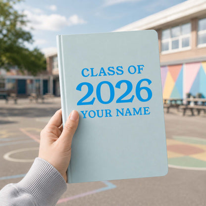 Custom Leavers – "Class of 2026" – Notebook Vinyl
