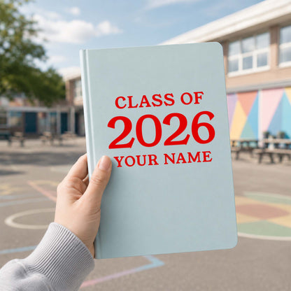 Custom Leavers – "Class of 2026" – Notebook Vinyl