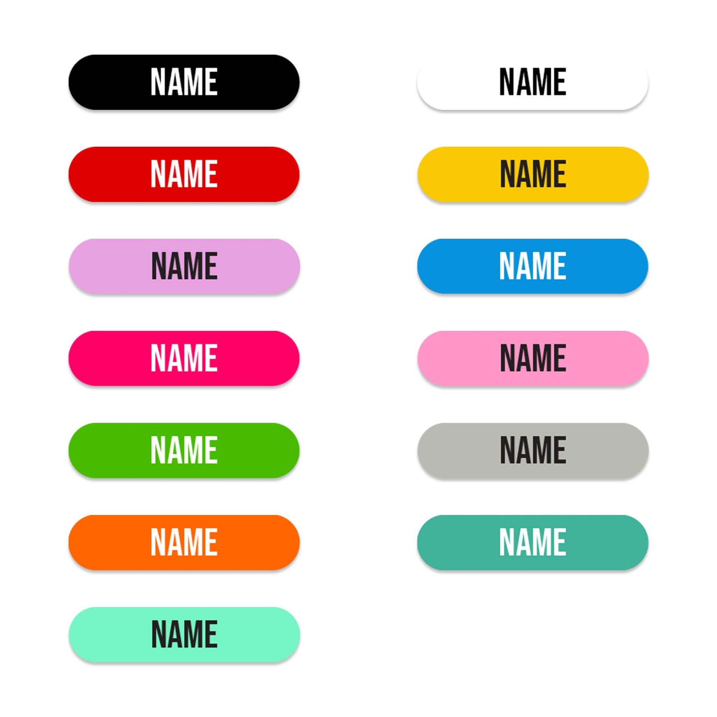 Mini Name Label