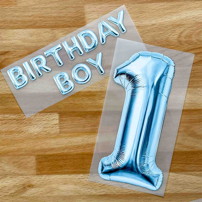 Number Balloons - Iron on
