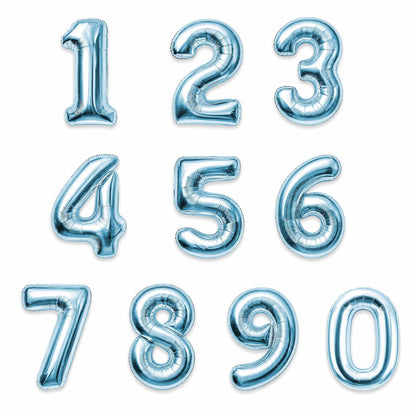 Number Balloons - Iron on