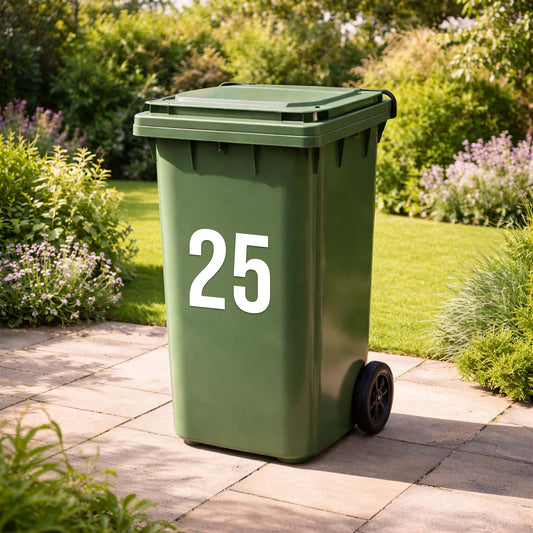Bin Number Label