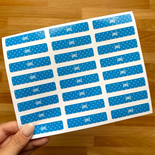 Small Name Label – Pattern