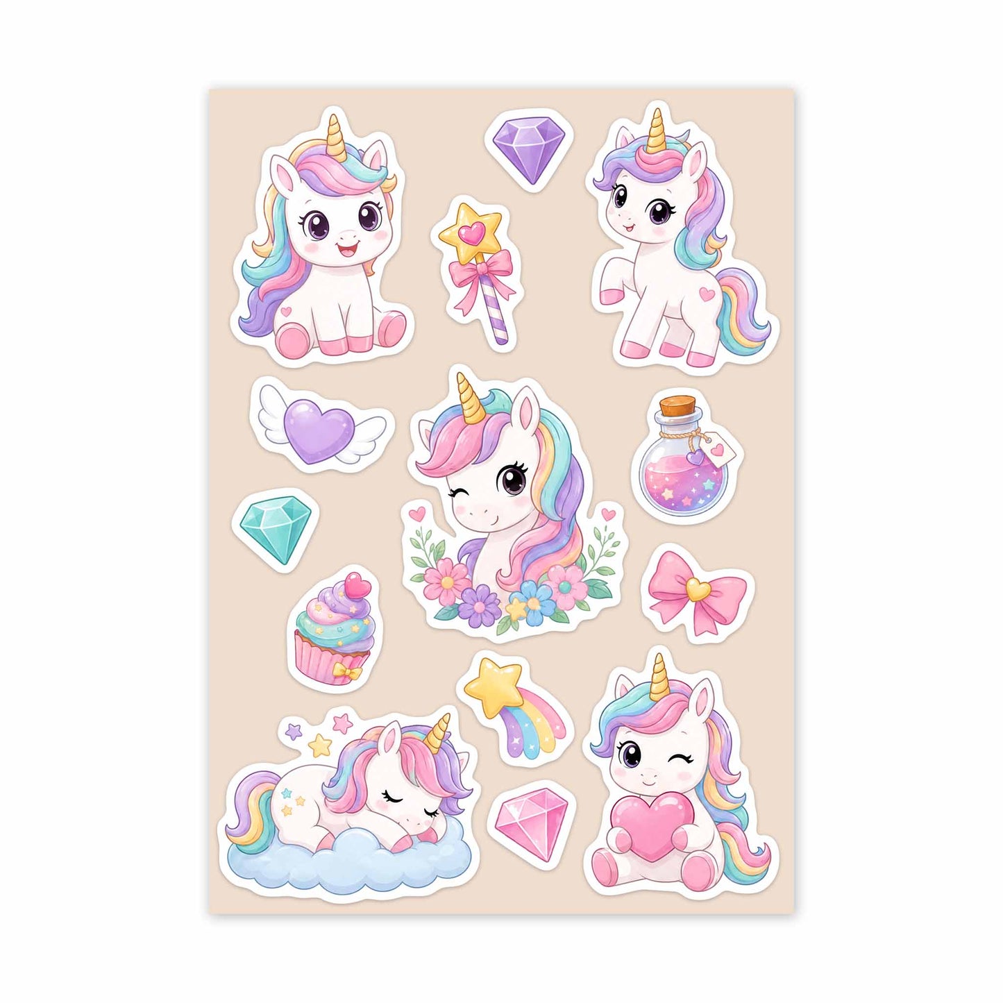 Unicorns – Vinyl Sticker Pack