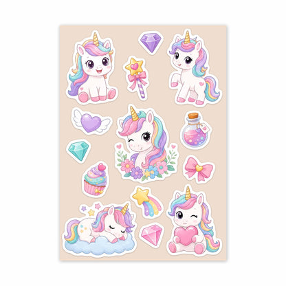 Unicorns – Vinyl Sticker Pack